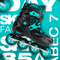 Par de patines en línea negros FLYING EAGLE fast blade a de 4 ruedas para hacer freeskate, encuéntralos en tus roller shop skate factory ®, La primer tienda de patines en compras mayores a $999 mxn el envió es gratis. Tenemos las mejores marcas de patines para niña, patines para niños y patines para adultos. Encuéntralos en tu skate shop, Skate factory ®.