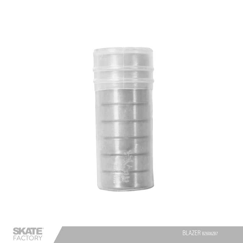 Aumenta la velocidad a tu skateboard con estos baleros indstriales  de color metal y negros azul ABEC 7, continua en el skateboarding con más velocidad, práctica tus mejores trucos en skateboard envíos gratis en compras mayores a $999 pesos compra fácil y rápido Encuéntralos en tu skate shop, Skate factory ®.