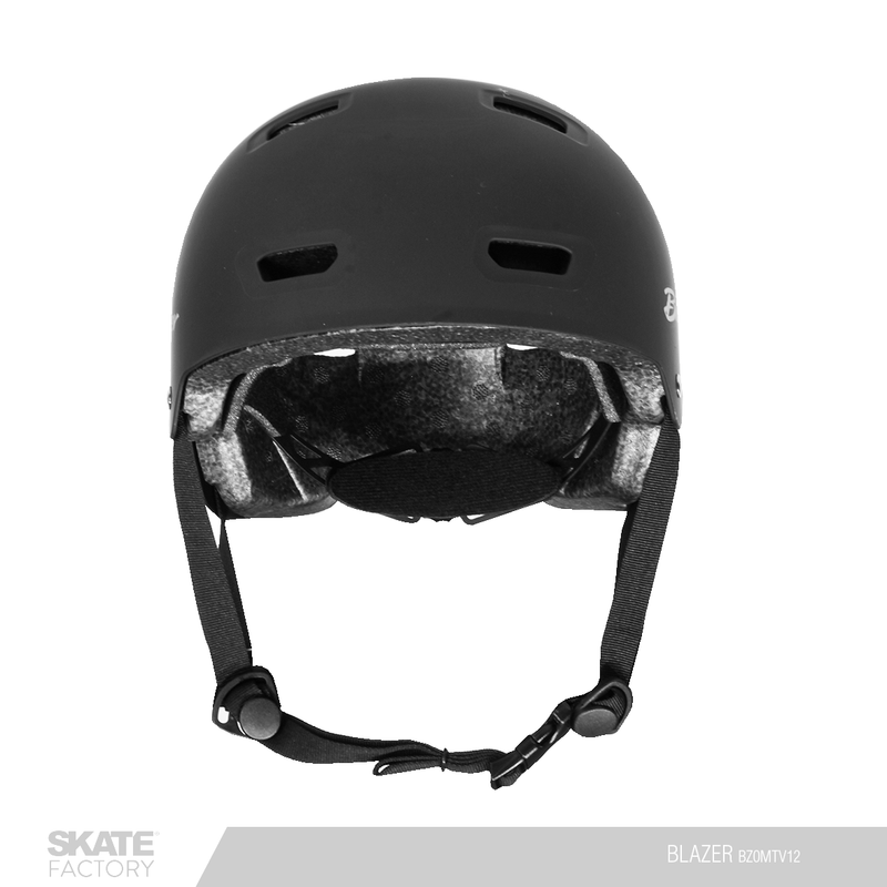 CASCO PARA DEPORTES BLAZER PREMIUM QUALITY NEGRO BLANCO