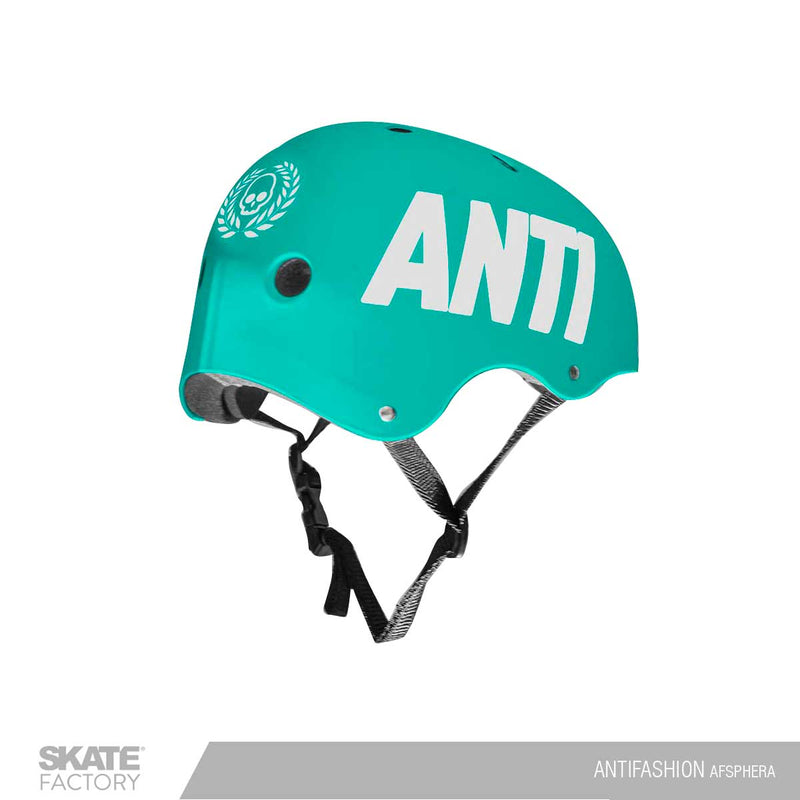 CASCO UNISEX ANTIFASHION AZUL BLANCO