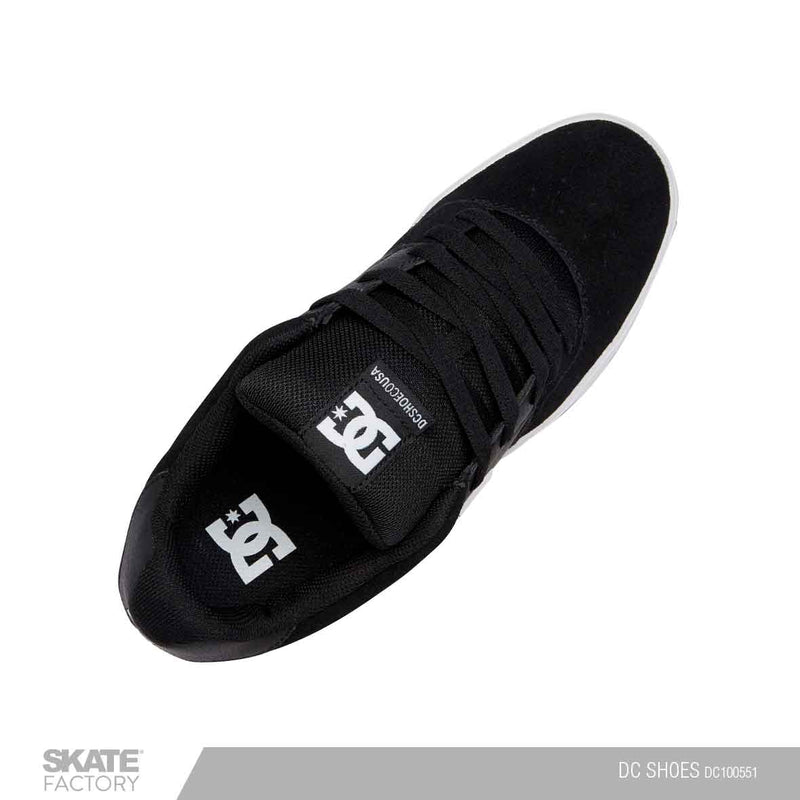 TENIS DC SHOES CENTRAL NEGROS CON BLANCO