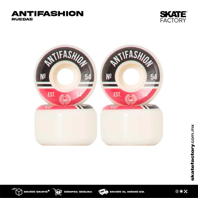 Cambia tus llantas de tu skateboard ahora, con este pack de llantas sigue patinando en tu skatepark favorito consulta precios en tus skateshop skate factory mx empieza a hacer trucos en tu patineta ahora, envíos gratis en compras mayores a $999 pesos compra fácil y rápido Encuéntralos en tu skate shop, Skate factory ®.