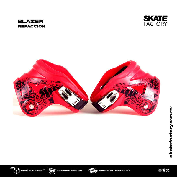 CUFF PARA PATINES EN LINEA BLAZER ROJO