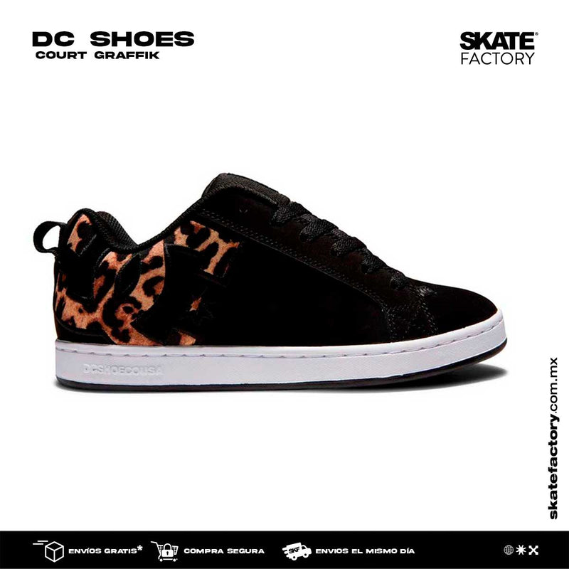 Compra tus tenis dc shoes modelo court graffik tenis animal print para skate para skateboarding, tenis para hombres, tenis para mujer de skate. Tenis dc hombres, las mejores marcas de skateboarding , empieza a hacer trucos en tu skateboard ahora envíos gratis en compras mayores a $999 pesos compra fácil y rápido Encuéntralos en tu skate shop México, Skate factory ®.