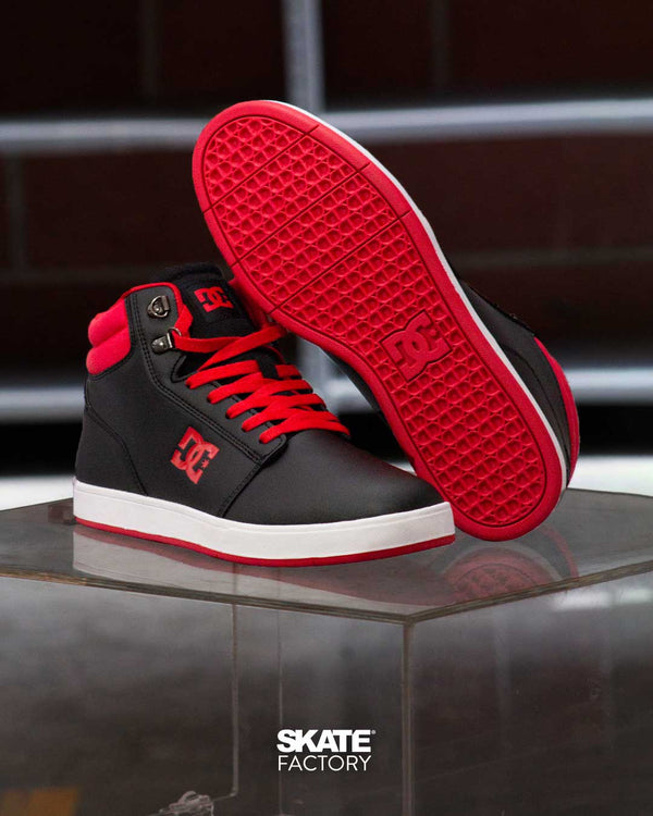 TENIS DC SHOES BOTA CRISIS 2 CABALLERO NGO ROJO