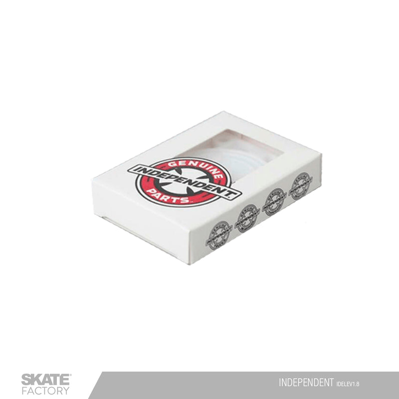 Elevadores para skateboard de la marca independent  para skateboards ajusta tu skate y sigue en el skateboarding conlas mejores marcas de skateboardsEncuéntralos en tu skate shop, Skate factory ®.