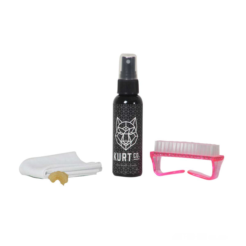 KIT LIMPIADOR DE CALZADO GAMUZA KURT BLANCO