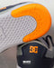 DC SHOES METRIC TENIS SKATE CABALLERO AZUL NARANJA