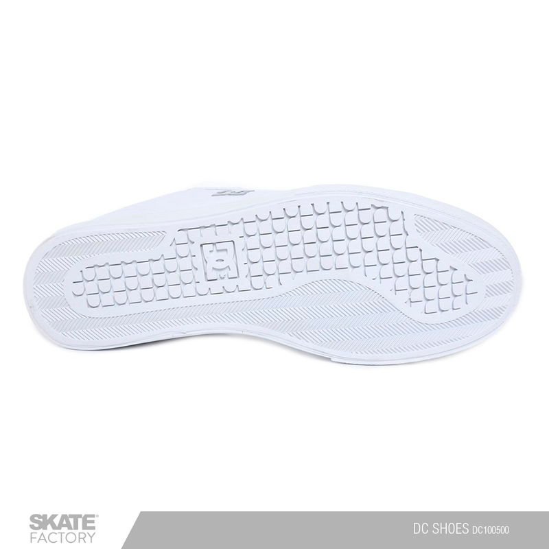 TENIS DC SHOES NOTCH BLANCO GRIS PREESCOLAR