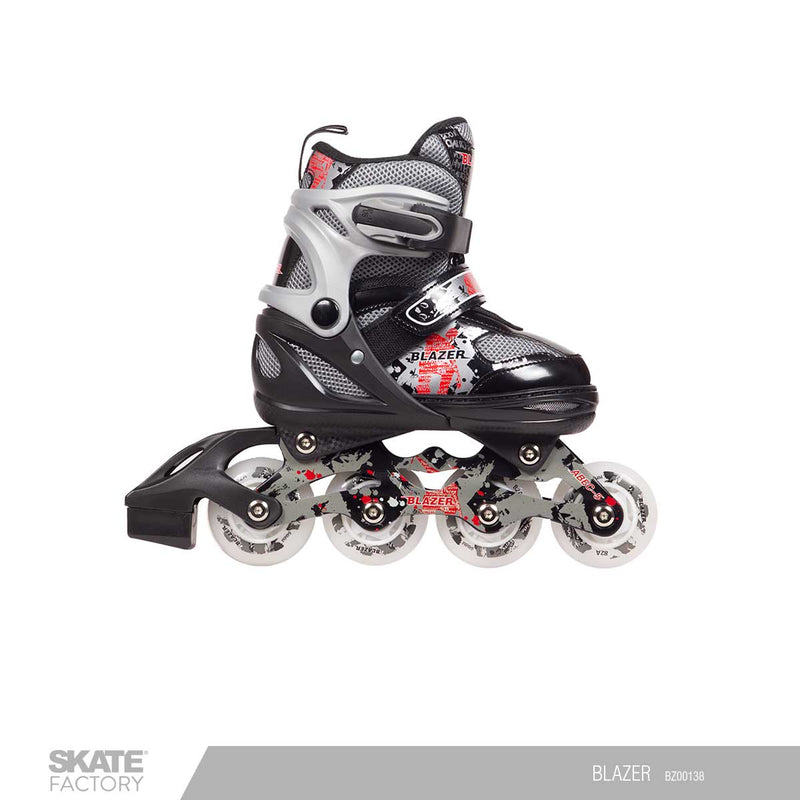 PATINES PARA NIÑOS AJUSTABLES + CASCO Y PROTECCIONES DE REGALO – Skate  Factory