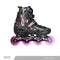 PATINES EN LINEA BLAZER TALLA AJUSTABLE NEGRO FUCSIA