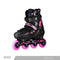 PATINES EN LINEA BLAZER TALLA AJUSTABLE NEGRO FUCSIA