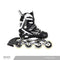 Par de patines en línea azul-negro, HONDAR HD IN LINE marca chicago a de 4 ruedas para hacer freeskate, encuéntralos en tus roller shop skate factory ®, La primer tienda de patines en compras mayores a $999 mxn el envió es gratis. Tenemos las mejores marcas de patines para niña, patines para niños y patines para adultos. Encuéntralos en tu skate shop, Skate factory ®.
