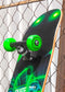 PATINETA COMPLETA PARA SKATEBOARDING BLAZER GAMER VERDE NEGRO