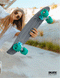 PENNYBOARD MINI CRUISIER GRIS MENTA