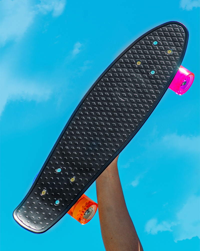 PENNYBOARD PATINETA COMPLETA MINI CRUISIER BLAZER NEGRO VARIOS