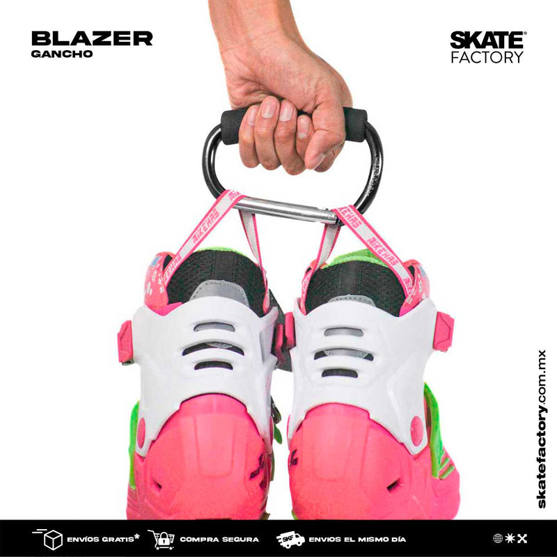 Carga tus patines a donde quieras con los ganchos carga patines. La primer tienda de patines en compras mayores a $999 mxn el envió es gratis. Tenemos las mejores marcas de patines para niña, patines para niños y patines para adultos. Encuéntralos en tu skate shop, Skate factory ®.
