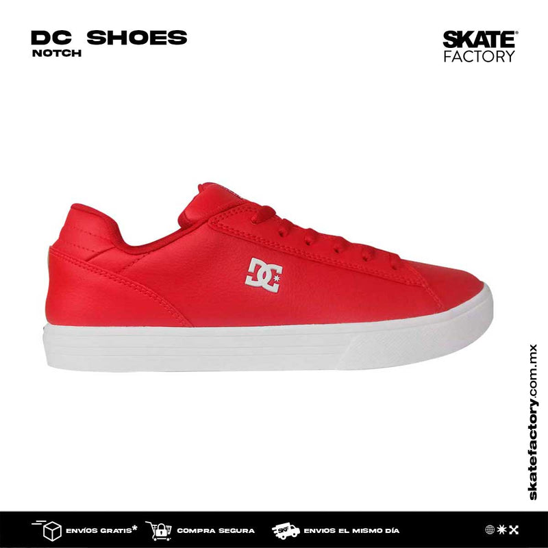 TENIS DC SHOES ROJOS PARA MUJER 